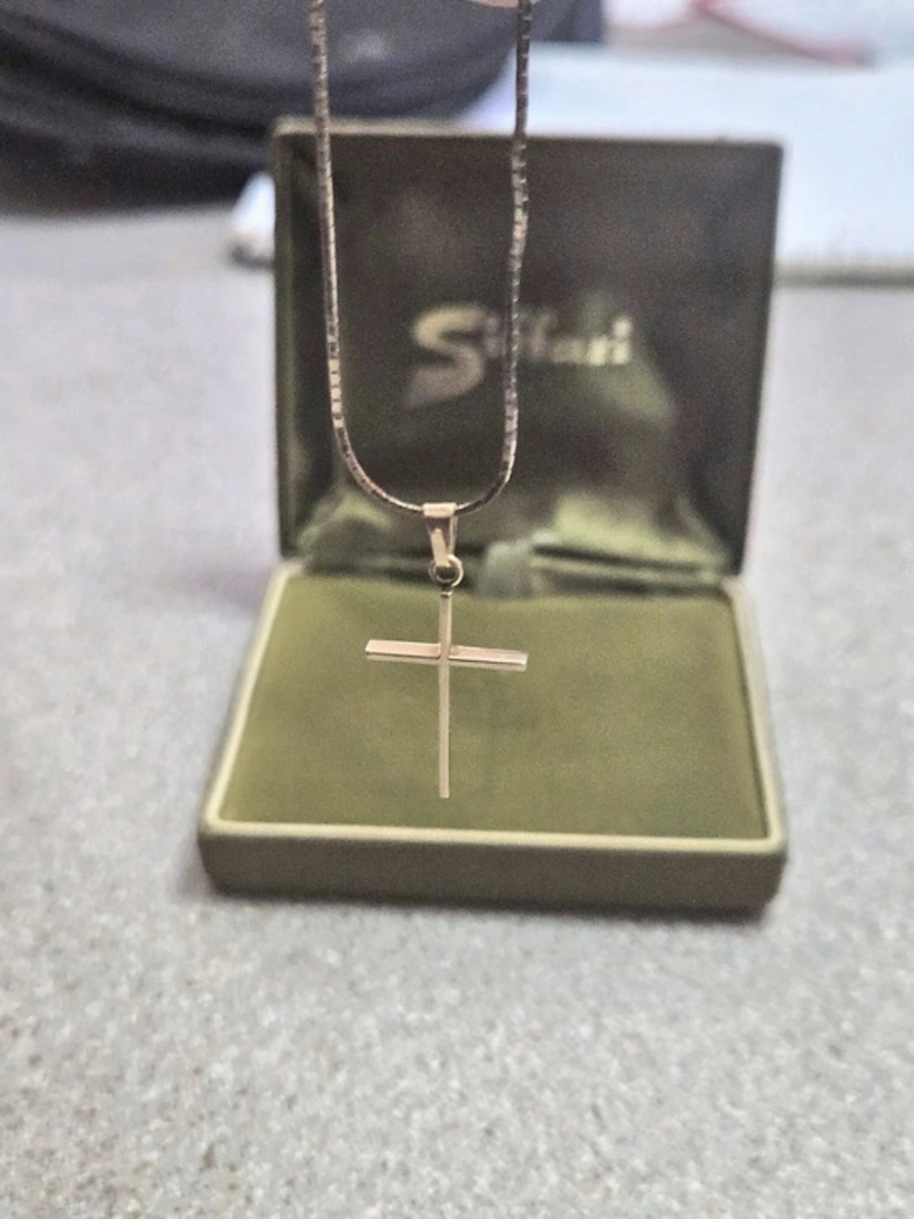 Cross Pendant Necklace 14k Gold Cross Necklace